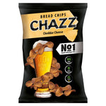CHAZZ bread crisps with cheddar cheese, 100g.