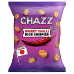 Saldžiosios paprikos skonio užkandis CHAZZ (SWEET CHILLI CRISPIES), 100g.