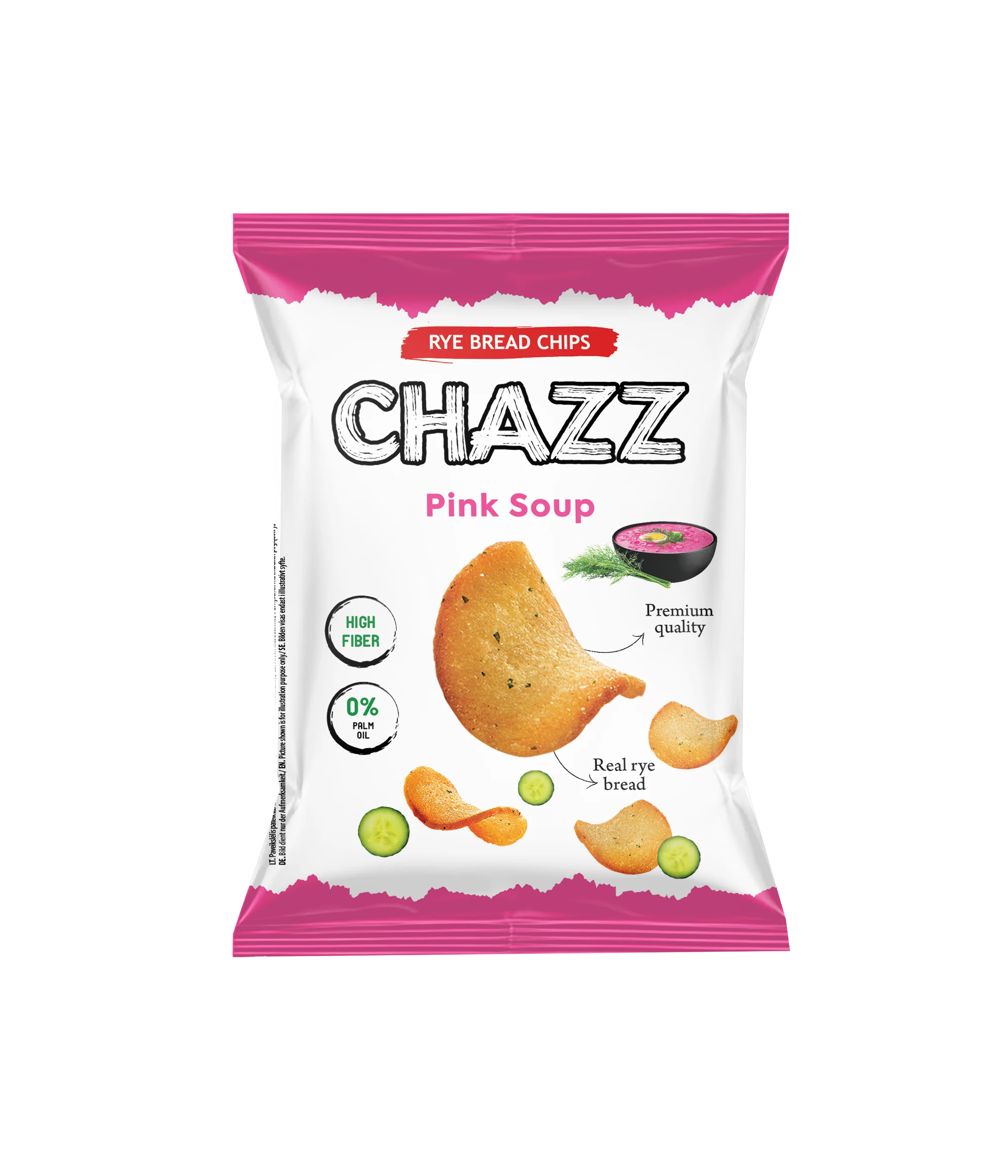 CHAZZ bread chips in Pink Soup flavor, 100g. – CHAZZ CHIPS