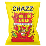 Carolina Reaper paprikos skonio HAND COOKED bulvių traškučiai CHAZZ, 50g.