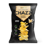 CHAZZ Cheddar flavor HAND COOKED potato chips, 90g.