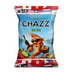 CHAZZ Tom Yum soup flavored potato chips, 90 g.