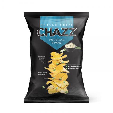 CHAZZ Potato chips with...