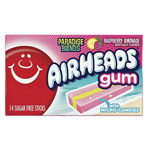 Airheads raspberry flavored...