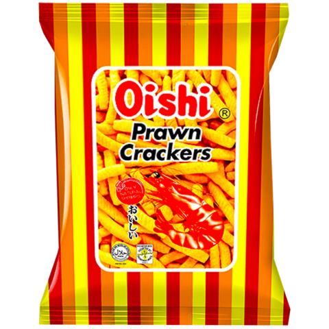 Shrimp flavored crackers