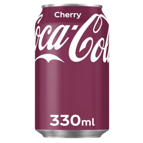 Cherry-flavored soft drink...