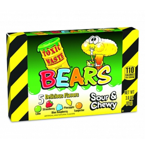 Sour gummy bears TOXIC WASTE