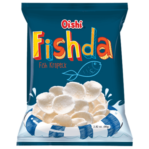 Fish flavored crisps
