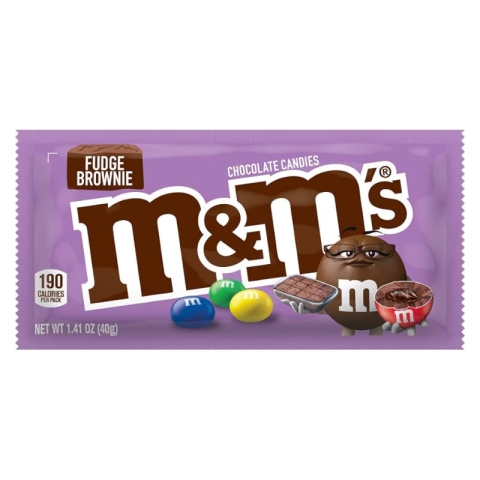 M&M's konfektes ar brūnu garšu