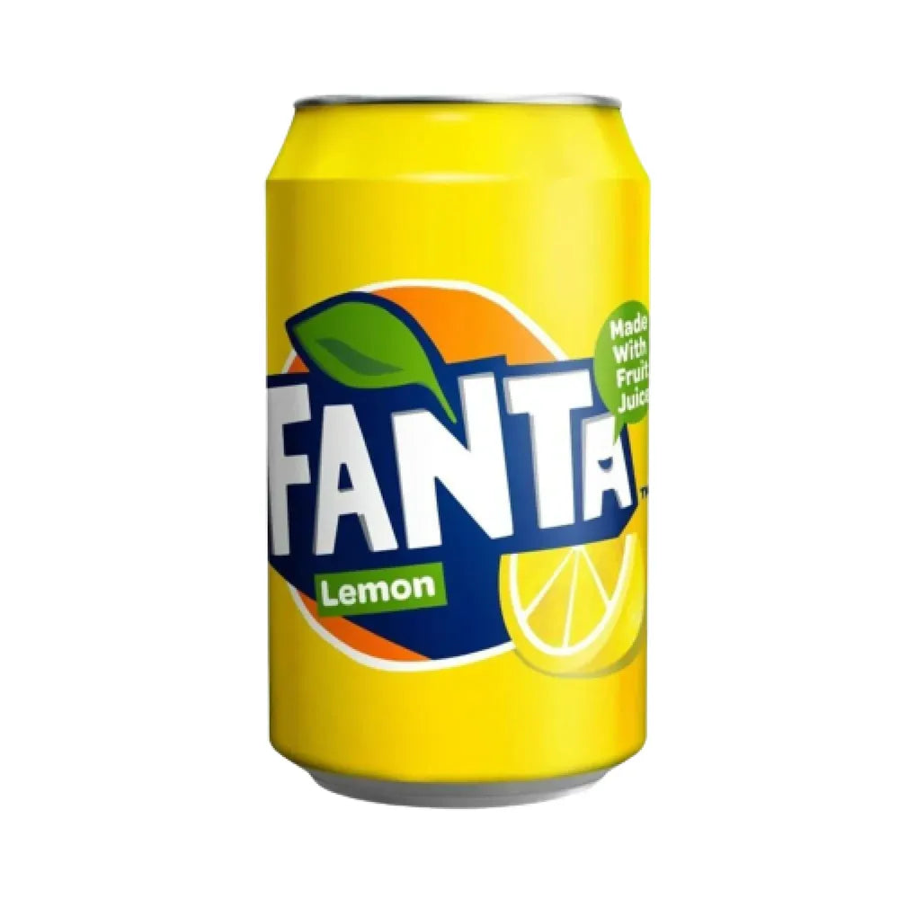 Citrinų skonio gazuotas gaivusis gėrimas Fanta