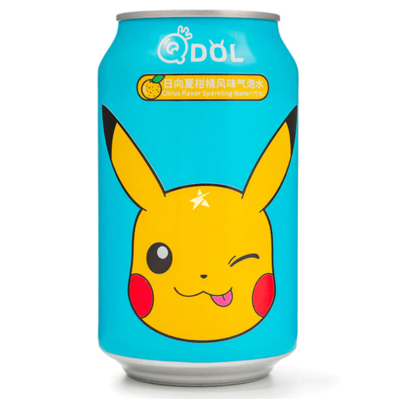 POKEMON PIKACHU lemon flavoured carbonated drink