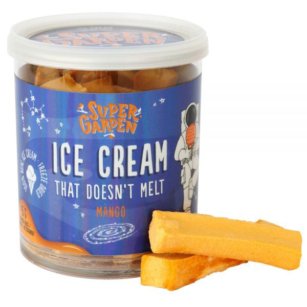 SUPER GARDEN freeze-dried mango ice cream