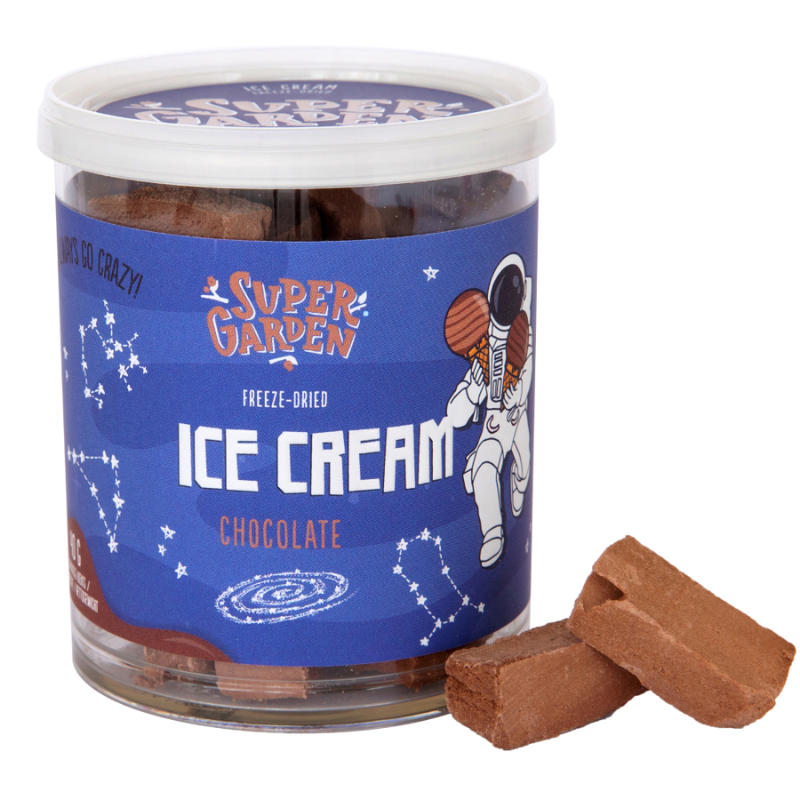 SUPER GARDEN freeze-dried chocolate ice cream