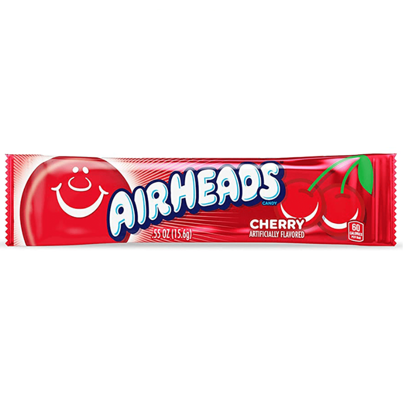 Cherry-flavoured candies AIRHEADS