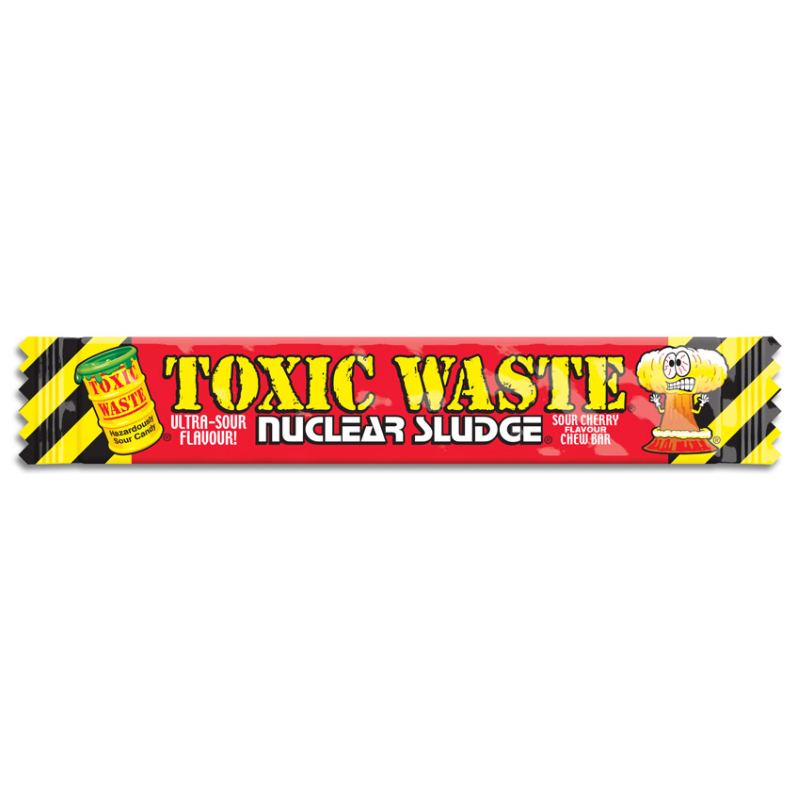 Kramtomi vyšnių skonio saldainiai TOXIC WASTE