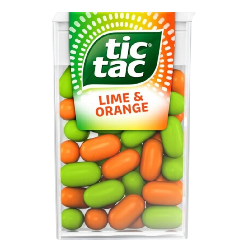 Lemon and orange flavoured TIC TAC