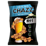 CHAZZ Bread crisps in sour cream and onion flavour