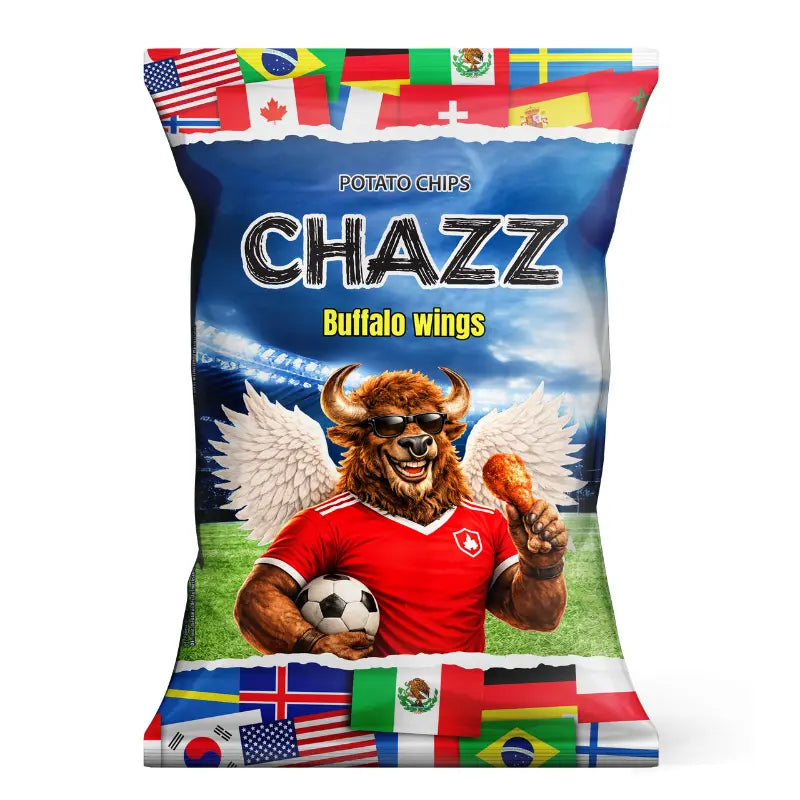 CHAZZ Potato chips Buffalo wings flavour