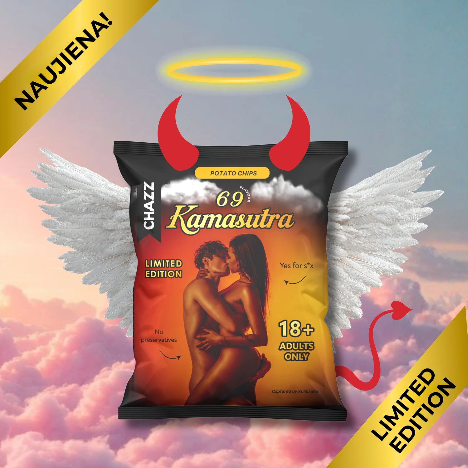 KAMASUTRA 69 flavor potato chips