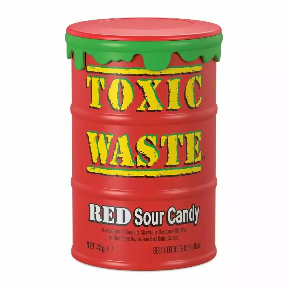 Rūgštūs saldainiai TOXIC WASTE, 42g