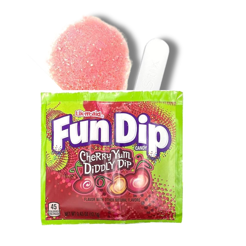 Saldainių DIP'as vyšnių skonio FUN DIP