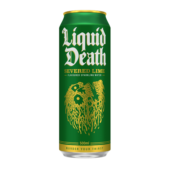 Žaliosios citrinos skonio gaivusis gėrimas LIQUID DEATH