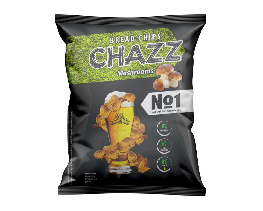 CHAZZ CHIPS - Brave tastes. Next level.