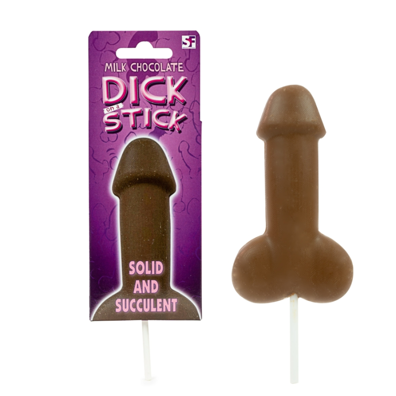 Chocolate dick on a stick