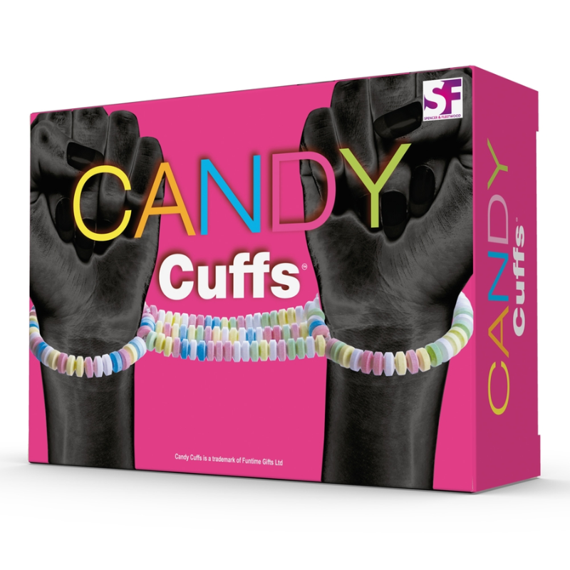 Edible candy handcuffs