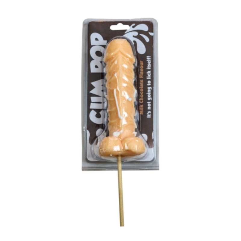 Chocolate flavoured dick on a stick